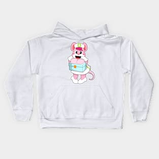 Rat as Nurse with Box Kids Hoodie